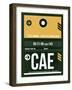 CAE Columbia Luggage Tag II-NaxArt-Framed Art Print