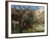 Caedmon's Awakening-Arthur Hughes-Framed Giclee Print