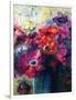 Caen Anemones with Daisies-Karen Armitage-Framed Premium Giclee Print