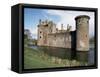 Caerlaverock Castle, Dating from the 13th Century, Dumfriesshire, Scotland, United Kingdom-Jennifer Fry-Framed Stretched Canvas