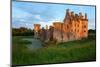 Caerlaverock Castle, Dumfries and Galloway, Scotland, United Kingdom-Karen Deakin-Mounted Photographic Print