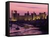 Caernarfon (Caernarvon) Castle, Unesco World Heritage Site, Gwynedd, Wales, United Kingdom-Adam Woolfitt-Framed Stretched Canvas