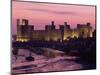 Caernarfon (Caernarvon) Castle, Unesco World Heritage Site, Gwynedd, Wales, United Kingdom-Adam Woolfitt-Mounted Photographic Print