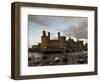 Caernarfon Castle, Caernarfon, UNESCO World Heritage Site, Wales, United Kingdom, Europe-John Woodworth-Framed Photographic Print