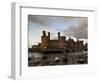 Caernarfon Castle, Caernarfon, UNESCO World Heritage Site, Wales, United Kingdom, Europe-John Woodworth-Framed Photographic Print