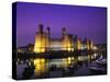 Caernarfon Castle, Gwynedd, Wales-Rex Butcher-Stretched Canvas