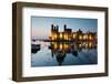 Caernarfon Castle , North Wales-stocker1970-Framed Photographic Print