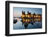 Caernarfon Castle , North Wales-stocker1970-Framed Photographic Print