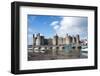 Caernarfon Castle, UNESCO World Heritage Site, Wales, United Kingdom, Europe-Peter Groenendijk-Framed Photographic Print