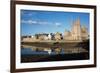 Caernarfon Castleand City Wall, Caernarfon, Wales-Peter Groenendijk-Framed Photographic Print