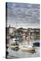 Caernarfon Harbour, Caernarfon, Gwynedd, Wales, United Kingdom, Europe-Alan Copson-Stretched Canvas