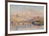 Caernarvon, 1875 (Oil on Canvas)-John Brett-Framed Giclee Print