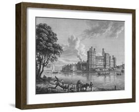 'Caernarvon Castle', 1778-William Watts-Framed Giclee Print