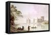 Caernarvon Castle, 18th Century-William Pars-Framed Stretched Canvas