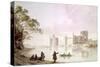 Caernarvon Castle, 18th Century-William Pars-Stretched Canvas