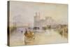 Caernarvon Castle, c.1833-Joseph Mallord William Turner-Stretched Canvas