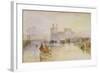 Caernarvon Castle, c.1833-Joseph Mallord William Turner-Framed Giclee Print