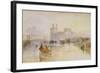 Caernarvon Castle, c.1833-Joseph Mallord William Turner-Framed Giclee Print