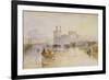 Caernarvon Castle, c.1833-Joseph Mallord William Turner-Framed Giclee Print