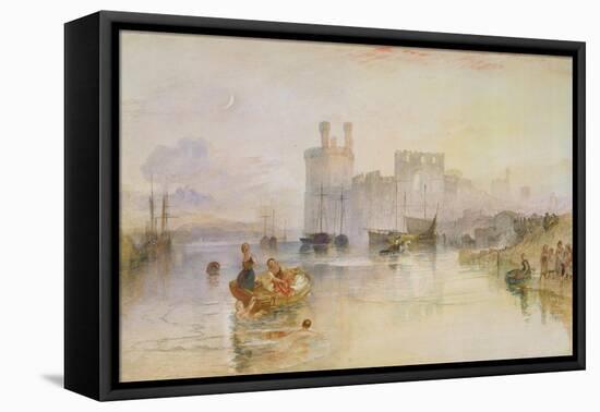 Caernarvon Castle, c.1833-Joseph Mallord William Turner-Framed Stretched Canvas