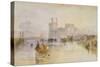 Caernarvon Castle, c.1833-Joseph Mallord William Turner-Stretched Canvas