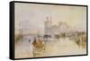 Caernarvon Castle, c.1833-Joseph Mallord William Turner-Framed Stretched Canvas