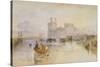 Caernarvon Castle, c.1833-Joseph Mallord William Turner-Stretched Canvas