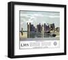 Caernarvon Castle LMS-null-Framed Art Print