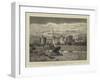 Caernarvon Castle, on the Seiont River, Low Water-null-Framed Giclee Print