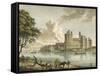 Caernarvon Castle-Paul Sandby-Framed Stretched Canvas