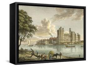 Caernarvon Castle-Paul Sandby-Framed Stretched Canvas