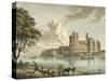 Caernarvon Castle-Paul Sandby-Stretched Canvas