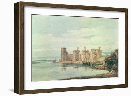Caernarvon Castle-Thomas Girtin-Framed Giclee Print