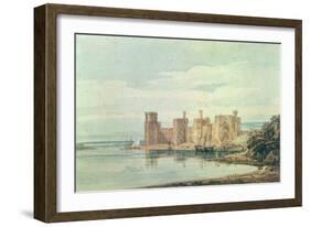 Caernarvon Castle-Thomas Girtin-Framed Giclee Print