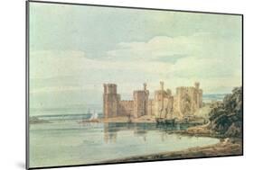 Caernarvon Castle-Thomas Girtin-Mounted Giclee Print