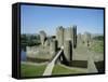 Caerphilly Castle, Glamorgan, Wales, UK, Europe-Adina Tovy-Framed Stretched Canvas