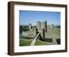 Caerphilly Castle, Glamorgan, Wales, UK, Europe-Adina Tovy-Framed Photographic Print