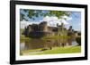 Caerphilly Castle, Gwent, Wales, United Kingdom, Europe-Billy Stock-Framed Photographic Print