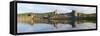 Caerphilly Castle, Gwent, Wales, United Kingdom, Europe-Billy Stock-Framed Stretched Canvas