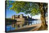 Caerphilly Castle, Gwent, Wales, United Kingdom, Europe-Billy Stock-Stretched Canvas