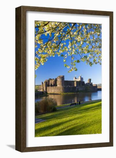 Caerphilly Castle, Gwent, Wales, United Kingdom, Europe-Billy Stock-Framed Photographic Print