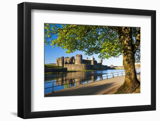 Caerphilly Castle, Gwent, Wales, United Kingdom, Europe-Billy Stock-Framed Photographic Print