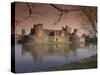 Caerphilly Castle in southern Wales, United Kingdom-Alan Klehr-Stretched Canvas