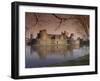 Caerphilly Castle in southern Wales, United Kingdom-Alan Klehr-Framed Photographic Print