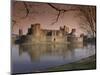 Caerphilly Castle in southern Wales, United Kingdom-Alan Klehr-Mounted Photographic Print