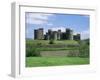 Caerphilly Castle, Mid-Glamorgan, Wales, United Kingdom-Roy Rainford-Framed Photographic Print