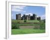 Caerphilly Castle, Mid-Glamorgan, Wales, United Kingdom-Roy Rainford-Framed Photographic Print