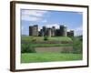 Caerphilly Castle, Mid-Glamorgan, Wales, United Kingdom-Roy Rainford-Framed Photographic Print