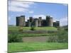 Caerphilly Castle, Mid-Glamorgan, Wales, United Kingdom-Roy Rainford-Mounted Photographic Print