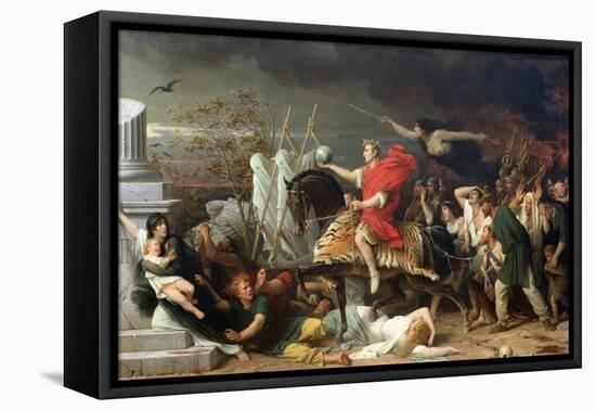 Caesar, 1875-Adolphe Yvon-Framed Stretched Canvas